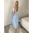 Women's long skirt (S/M ONE SIZE) ITALIAN FASHION IMPDY23LC5881 S / M / L žlutá