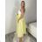 Women's long skirt (S/M ONE SIZE) ITALIAN FASHION IMPDY23LC5881 S / M / L žlutá
