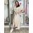 Women's Long Sleeve Shirt Dress (S/M ONE SIZE) ITALIAN FASHION IMWGM23447
