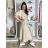 Women's Long Sleeve Shirt Dress (S/M ONE SIZE) ITALIAN FASHION IMWGM23447