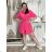 Women's summer top (UNI S / M) ITALIAN FASHION IMM20396 S / M / L pink