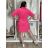 Women's summer top (UNI S / M) ITALIAN FASHION IMM20396 S / M / L pink