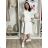 Women's Long Sleeve Shirt Dress (S/M ONE SIZE) ITALIAN FASHION IMWGM23447