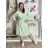 Women's Long Sleeve Shirt Dress (S/M ONE SIZE) ITALIAN FASHION IMWGM23447