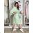 Women's Long Sleeve Shirt Dress (S/M ONE SIZE) ITALIAN FASHION IMWGM23447