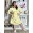 Women's Long Sleeve Shirt Dress (S/M ONE SIZE) ITALIAN FASHION IMWGM23447