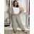Kalhoty aladinky letní dámské (S/M/L ONE SIZE) ITALSKÁ MÓDA IM426181/DUR S/M/L tmavě béžová