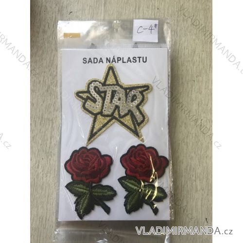 Iron-on patches and one-size patches C-4