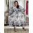 Šaty košilové dlouhé letní dlouhý rukáv dámské (M/L-XL/2XL) IMWDF26FW200-3/DUR M/L červená