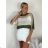Svetr oversize dlouhý rukáv dámský NELA (S/M/L ONE SIZE) IMM25M2002