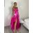 Long summer dress with straps for women (XS/S/M ONE SIZE) ITALIAN FASHION IMPBB24B24780