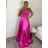 Long summer dress with straps for women (XS/S/M ONE SIZE) ITALIAN FASHION IMPBB24B24780