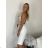 Dress with 3/4-sleeve ladies pocket (uni sl) ITALIAN Fashion IM3181746 S/M béžová