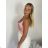 Dress with 3/4-sleeve ladies pocket (uni sl) ITALIAN Fashion IM3181746 S/M béžová