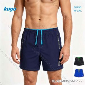 Šortky koupací pánské nadrozměr (M-2XL) KUGO QE290