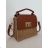 Kabelka malá boho letná dámska (19cm X 16cm) Versoli VER26T920/DUR ONE SIZE béžová