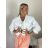 Women's Long Sleeve Knitted Sweater (S/M ONE SIZE) ITALIAN FASHION IMWDT23005 S / M / L white
