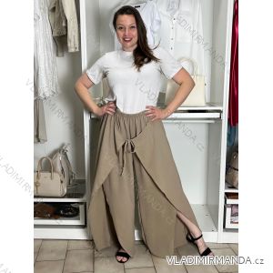 Kalhoty letní zavinovací dámské MAYA (M/L/XL ONE SIZE) ITALSKÁ MÓDA IM426159/DUR