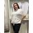 Women's Oversized Knitted Long Sleeve Sweater (S/M ONE SIZE) ITALIAN FASHION IMSN2416125