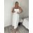 Šaty dlhé elegantní na ramínka dámske SARA (S/M/L ONE SIZE) TALIANSKA MÓDA IMPKM266804