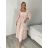 Women's long strapless party dress (S/M/L ONE SIZE) ITALIAN FASHION IMPLP2365360011A