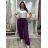 Kalhoty aladinky harémky dlouhé dámské (M/L ONE SIZE) ITALSKÁ MÓDA IMD22212/DR M/L tmavě mintová