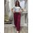 Kalhoty aladinky harémky dlouhé dámské (M/L ONE SIZE) ITALSKÁ MÓDA IMD22212/DR M/L tmavě mintová