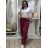 Kalhoty aladinky harémky dlouhé dámské (M/L ONE SIZE) ITALSKÁ MÓDA IMD22212/DR M/L tmavě mintová