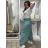 Kalhoty aladinky harémky dlouhé dámské (M/L ONE SIZE) ITALSKÁ MÓDA IMD22212/DR M/L tmavě mintová