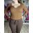 Women's Stand Collar Long Sleeve Knitted Sweater (S/M ONE SIZE) ITALIAN FASHION IMPLI228596