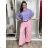 Summer dress oval short sleeve women's oversized (50/52/54 ONE SIZE) ITALIAN FASHION IM425011