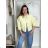Damen-Langarmjacke (S/M Einheitsgröße) ITALIAN FASHION IMWB232761 S / M / L žlutá