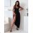 Šaty dlhé letné na ramienka dámske (S/M/L ONE SIZE) TALIANSKA MÓDA IMD26080