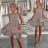 Šaty krátke letné bez rukávov dámske (S/M/L ONE SIZE) TALIANSKA MÓDA IMD26085