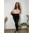 Legíny dlouhé dámské nadrozměr (3XL/4XL-4XL/5XL-5XL/6XL) PMWLL26WW6137-1