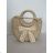 Kabelka boho letní dámska (23cm X 17cm) Versoli VER26DZR-06A/DUR ONE SIZE béžová