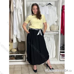 Sukně dlouhá dámská (S/M/L ONE SIZE) ITALSKÁ MÓDA IM426234/DUR
