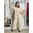 Elegante Hose mit Gürtel für Damen (S/M/L ONE SIZE) ITALIAN FASHION IM425057