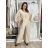 Elegante Hose mit Gürtel für Damen (S/M/L ONE SIZE) ITALIAN FASHION IM425057