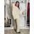 Elegante Hose mit Gürtel für Damen (S/M/L ONE SIZE) ITALIAN FASHION IM425057