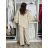 Elegante Hose mit Gürtel für Damen (S/M/L ONE SIZE) ITALIAN FASHION IM425057