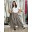 Kalhoty letní oversize dámské (S/M/L ONE SIZE) ITALSKÁ MÓDA IMSM265055/DUR S/M/L hnědá