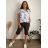 Shorts Sommer Shorts Frauen (XL/2XL/3XL) ITALIAN FASHION IM420568IMD