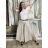 Women's Oversized Knitted Long Sleeve Sweater (S/M ONE SIZE) ITALIAN FASHION IMSN2416125 S / M / L beige