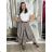 Nohavice puntíkaté s páskem dámske (S/M/L ONE SIZE) TALIANSKA MÓDA IMSM265057