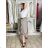 Nohavice puntíkaté s páskem dámske (S/M/L ONE SIZE) TALIANSKA MÓDA IMSM265057