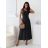 Šaty dlouhé letní na ramínka dámské (S/M/L ONE SIZE) ITALSKÁ MÓDA IMD2608457