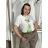 T-Shirt Kurzarm Frauen (UNI S-M) ITALIENISCHE MODE IMM20330