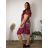 Ärmelloses Sommerkleid für Damen (UNI SL) ITALIAN FASHION IMK201505107 XL/2XL weiß