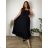 Sommerkleid oval Kurzarm Damen Übergröße (50/52/54 Einheitsgröße) ITALIAN FASHION IM425011